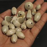 8-25 mm,Vintage Brass Beads tan Color, Assorted Shape And Sizes