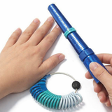 Ring Mandrel with Ring Sizing Finger Gauge