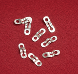 92.5 Sterling Silver 1.2mm Ball Chain Ends