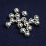 5.5mm 92.5 Sterling Silver Round Beads