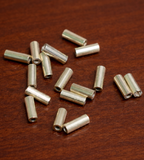 92.5 Sterling Silver 6mm Tube Spacers Beads