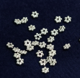 92.5 Sterling Silver 3mm Shiny Spacer