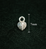 92.5 Sterling Silver Tiny Heart Trinklets