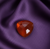 92.5 Sterling Silver Briolette Faceted Trillion 18mm