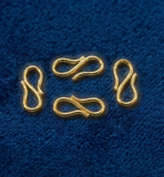 Sterling Silver Plain S Hook