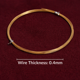 Sterling Silver 0.4mm Wire ( 5 Meter)