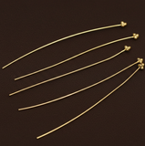 Sterling Silver Flower Headpin