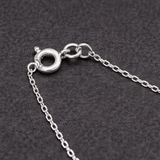 92.5 Sterling Silver Flat Link Chain