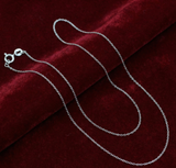 92.5 Sterling Silver Fine Link Chain