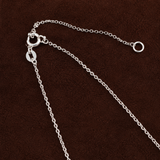 Sterling Silver Adjustable Fine Link Chain in 16 Inch and 18 Inch