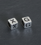 Sterling Silver G Bead