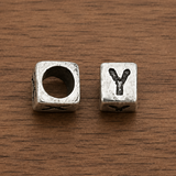 Sterling Silver Y Bead