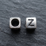 Sterling Silver Z Bead