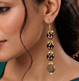 Preet Meenakari Beaded Earrings