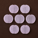 18.5x20x3.5, Transparent Glass Charms Pink