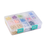 DIY Bracelet Making Kit, Polymer Clay Beads, CCB Beads and Acrylic Beads, MultiColor