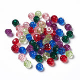 DIY Faceted Beads Bracelet Making Kit, Rondelle Beads and Round Thread, MultiColor
