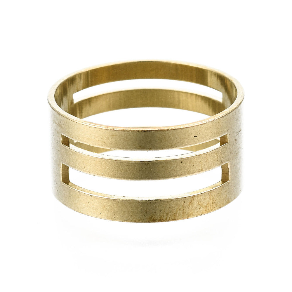 Buy Finger Ring For Ladies in brass kundan online – Gehna Shop