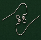 10 Pcs, 17x22mm, 304 Stainless Steel Earring Hooks
