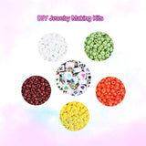 8/0 Glass Seed Beads Acrylic Beads & Elastic Thread