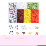 8/0 Glass Seed Beads Acrylic Beads & Elastic Thread