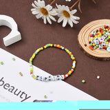 8/0 Glass Seed Beads Acrylic Beads & Elastic Thread