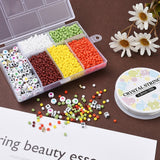 8/0 Glass Seed Beads Acrylic Beads & Elastic Thread
