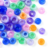 265Pcs 15 Style Acrylic Big Hole European Imitation Beads