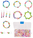 Craft Style Acrylic Beads Mixed Shapes 13.5x7x3cm