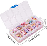 Craft Style Acrylic Beads Mixed Shapes 13.5x7x3cm