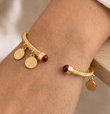Classic Gold Coin Bracelet