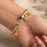 Classic Gold Coin Bracelet