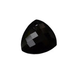 92.5 Sterling Silver Briolette Faceted Trillion 18mm