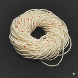 10 Strings, 2mm Preciosa Glass Seed Beads Multicolor