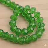 8x5mm Glass Crystal Beads Roundelle