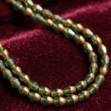7mm Faceted Cone Shape Crystal Bead