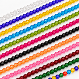 5 Strings 2mm Hydro Crystal Faceted Beads