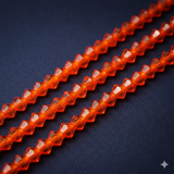 1 String Crystal Bicone Beads 6mm