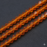 1 String Crystal Bicone Beads 6mm