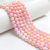 1 String 6mm Premium Faceted Crystal Round Beads