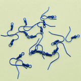 100 Pcs, Colored Earring Hooks