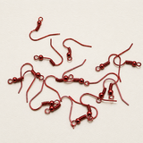 100 Pcs, Colored Earring Hooks