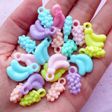 Multicolor Fruits Shape Acrylic Beads