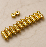 5 Pcs, Tube Magnetic Clasp 18x6mm