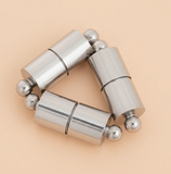 5 Pcs, Tube Magnetic Clasp 18x7mm