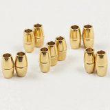 5 Pcs, Oval Magnetic Leather Cord Connectors Clasp 16x7mm, 3.75mm Hole Size