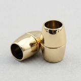 5 Pcs, Oval Magnetic Leather Cord Connectors Clasp 16x8mm, 4.75mm Hole