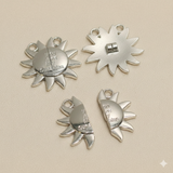 27mm Sun Waves Couple Magnetic Clasps