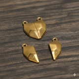 20x17mm Geometric Heart Couple Magnetic Clasps