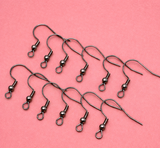 100 Pcs 15mm, Steel Ear Hooks
